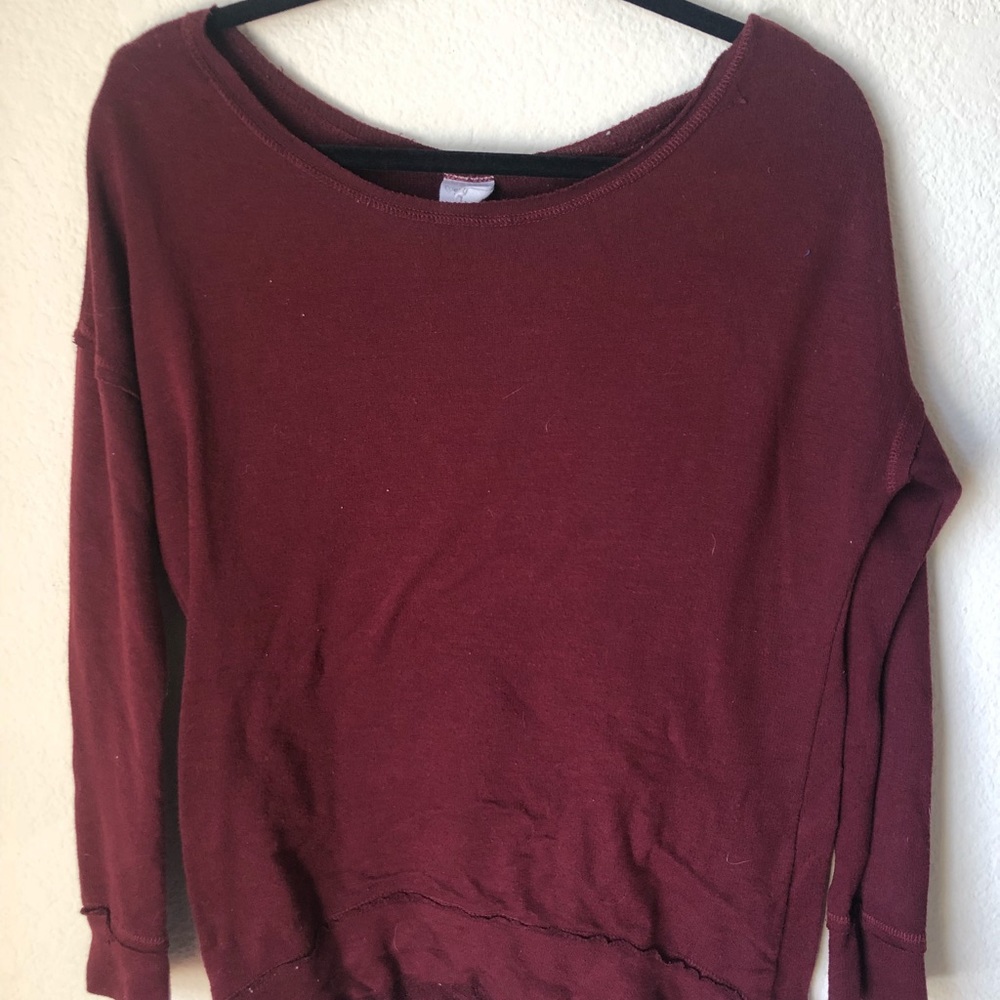 Red sweater